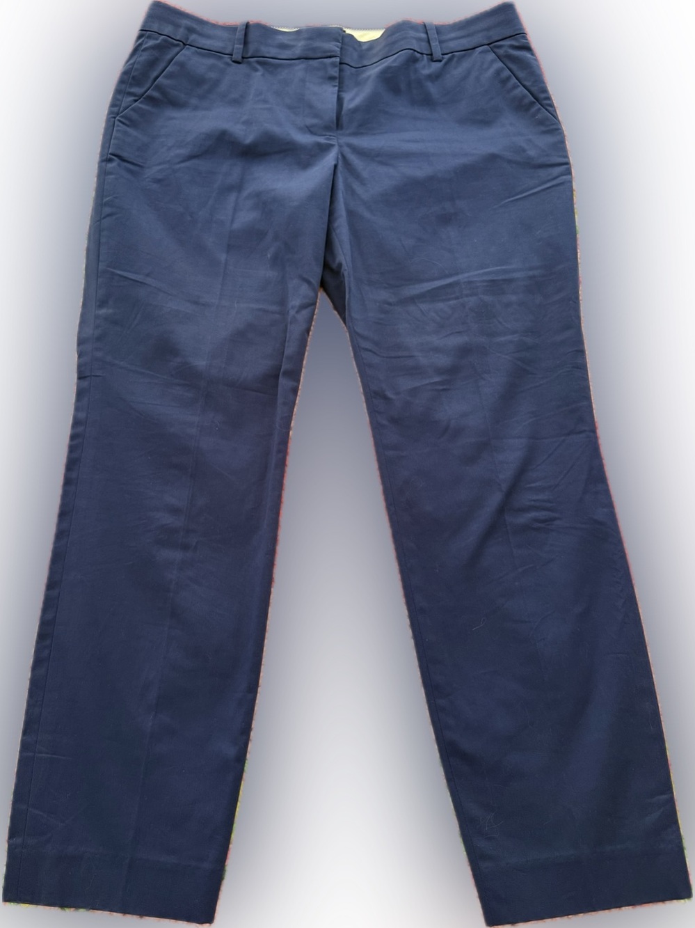 NWOT J. Crew Cafe Capri size 10 gorgeous blue 26” inseam 👀 - Picture 5 of 5